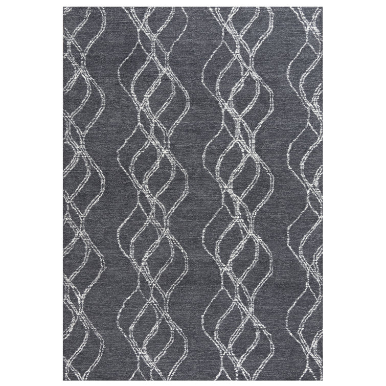 Synae Wool Geometric Indoor Rug