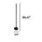 Metal Body Single Line LED Wall Sconce-1104776899