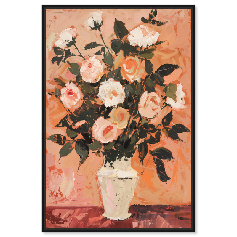 Arizona Flowers Boho Colorful Canvas Wall Art, 10" x 15"