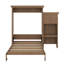 Grand lit escamotable avec tablettes-488564543