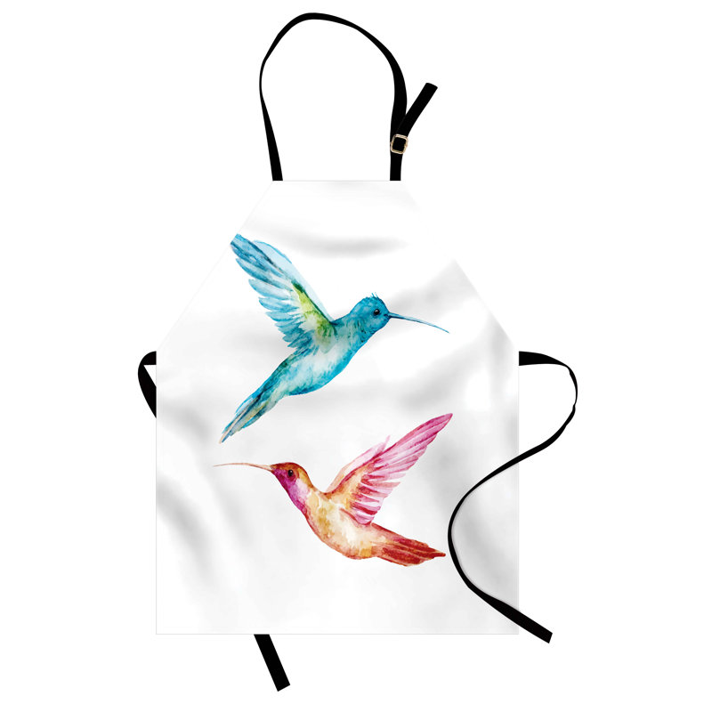 No Pattern Bib Apron