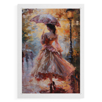 «WOMEN Series DCCxxix», reproduction sur toile de qualité supérieure seulement - non encadrée - prête à être accrochée
