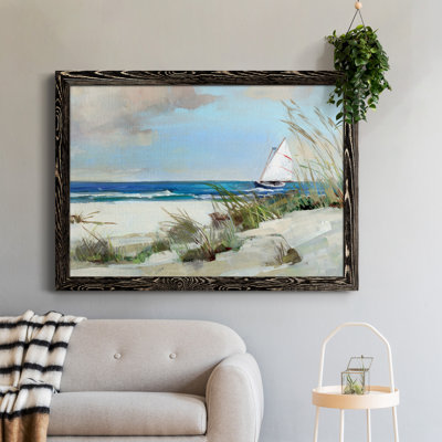 Midnight Breeze - Peinture sur toile encadrée