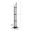 Steel Freestanding 8 - Hook Coat Rack