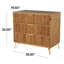 Armoire 3 tiroirs Elikia