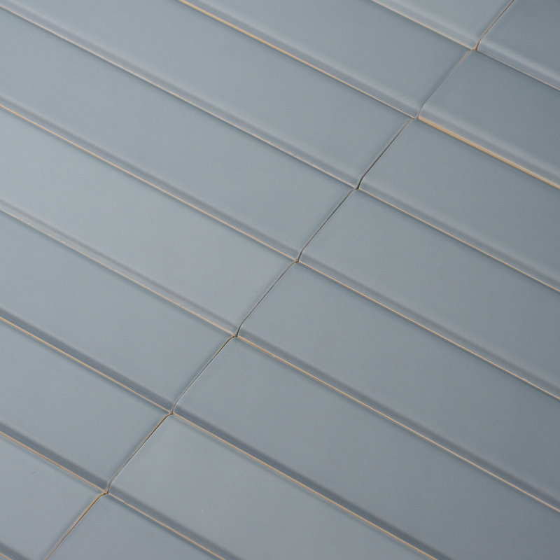Tinte 2" x 10" Matte Subway Wall Tile, Matt Light Blue