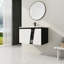 Ensemble de meuble-lavabo simple 31,7 po avec plateau en céramique Rozann