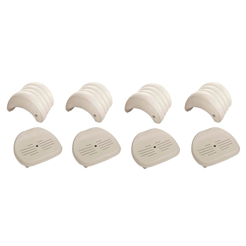 Accessoires pour appui-tête et siège amovibles pour spa Intex Pure Spa