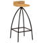 Alarni Counter Stool with Metal Frame