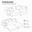 72.83 " Corduroy Loveseat-1360118789-1360118788