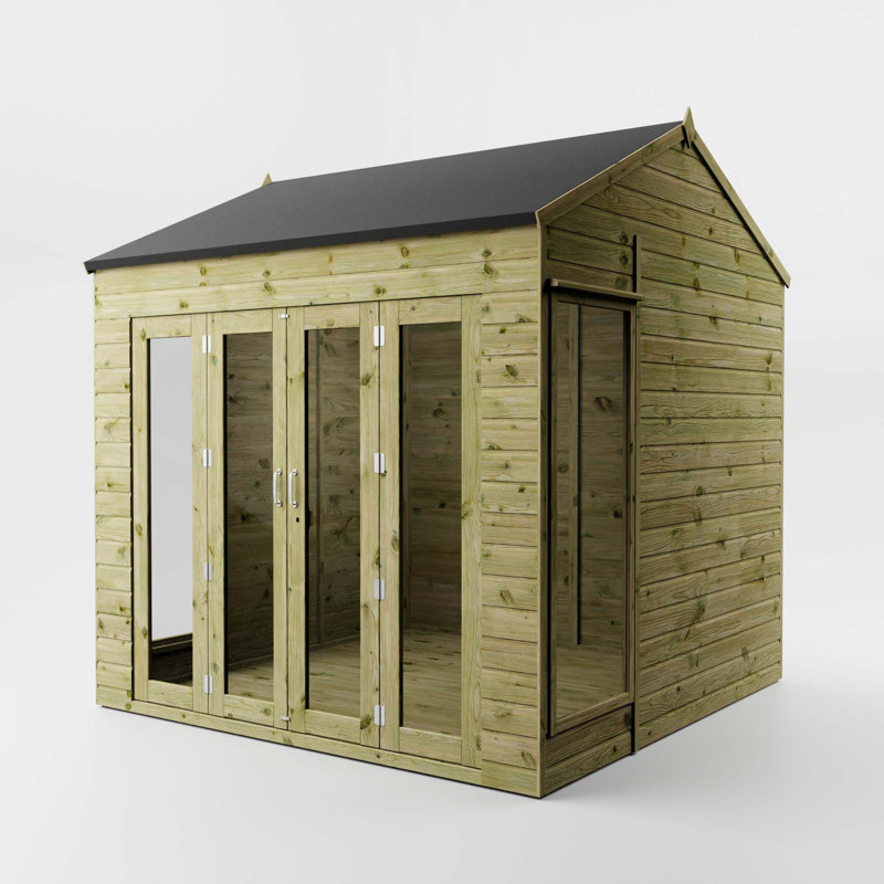 Mercia 8 x 8ft Vermont Summerhouse, Yes