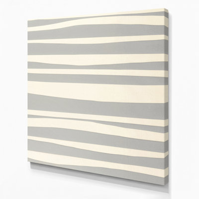 Minimalisme 11, art mural sur toile beige
