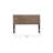 Lanett Mahogany Solid Wood Panel Headboard-1107300574