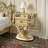 Lexington 1-Drawer Nightstand in Gold