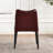 21" Wide Modern No Assembly Top-grain Genuine Leather Upholstered Dining Chair-975791168