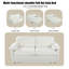  Canapé-lit convertible en chenille, canapé-lit escamotable 3-en-1 avec coussins épais et poche de rangement latérale, canapé grand pour le salon-578139145