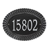 Chartwell Personalized Standard 1-Line Wall Address Plaque