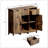 Spacious Wooden Floor Cabinet with Drawers, Shelves, and Adjustable Storage for Living Room, Bedroom, and Bathroom Decor-221573330