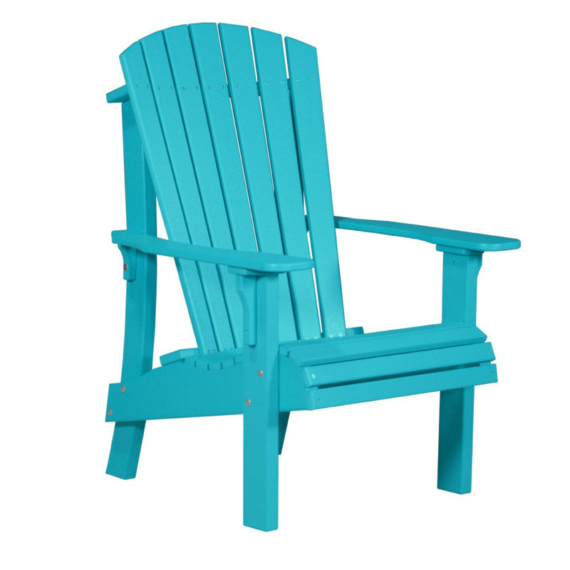 Chaise adirondack en plastique royal Zussen, Aruba