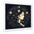 White Single Picture Framed