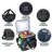 Koolatron 12V Electric Cooler Bag, 13L (14qt) Collapsible Thermoelectric Soft Bag Cooler, Gray/Black