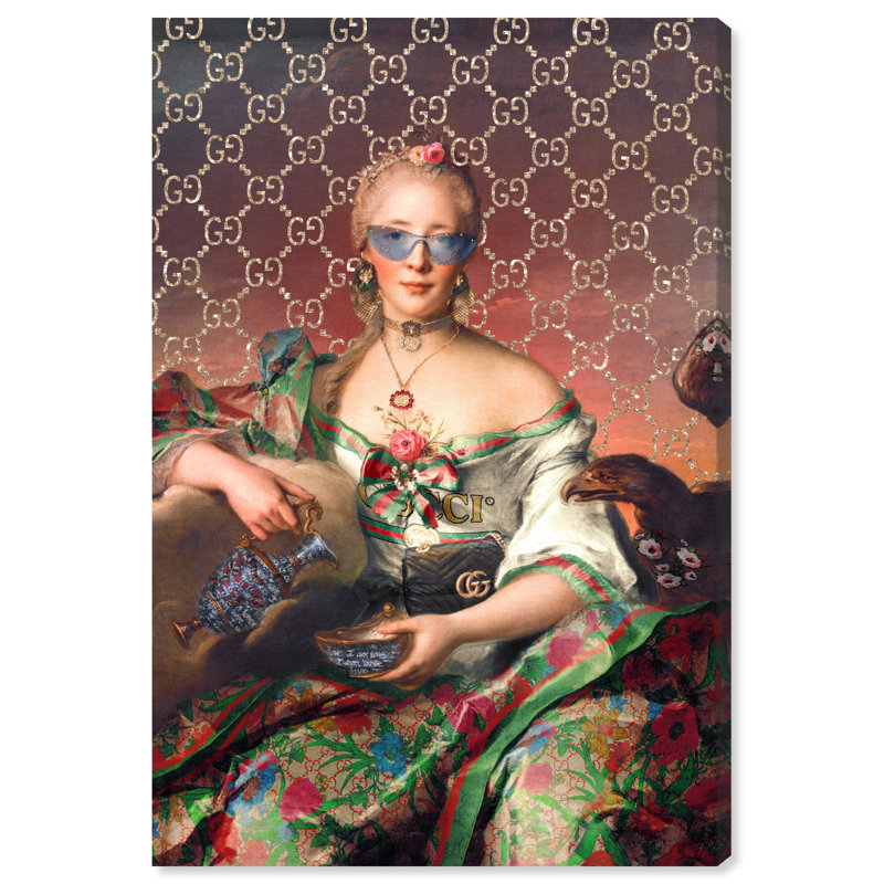 City Lady Canvas Fashion Print by Oliver Gal, 30"H x 20"W, Canvas Unframed