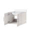 24 po X P 22 po D Meuble-lavabo blanc brillant et plateau en marbre de culture-988147630-988147629