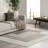 Sofya Abstract Striped Reversible Machine Washable Area Rug-312774716