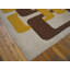 Vintage Mid Century Modern Scandinavian Shag Pile Rya Rug
