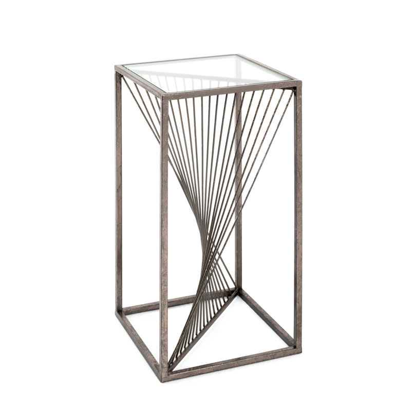 Apollonia glass side table