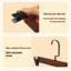 Cintres en bois massif multiusages sans pinces-2076855939