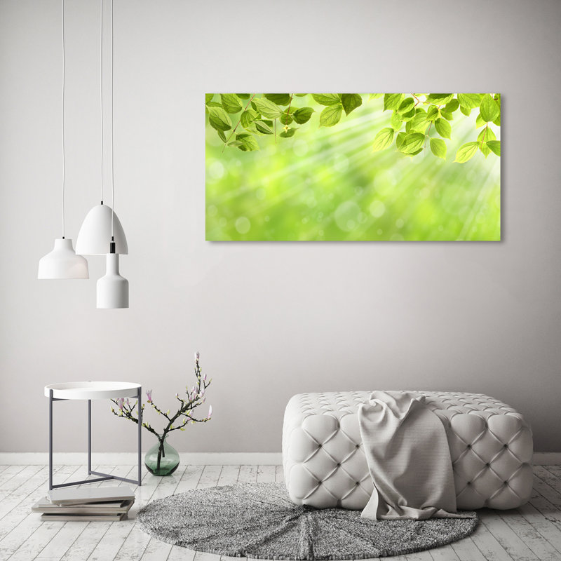 Leaves - Wrapped Canvas Print