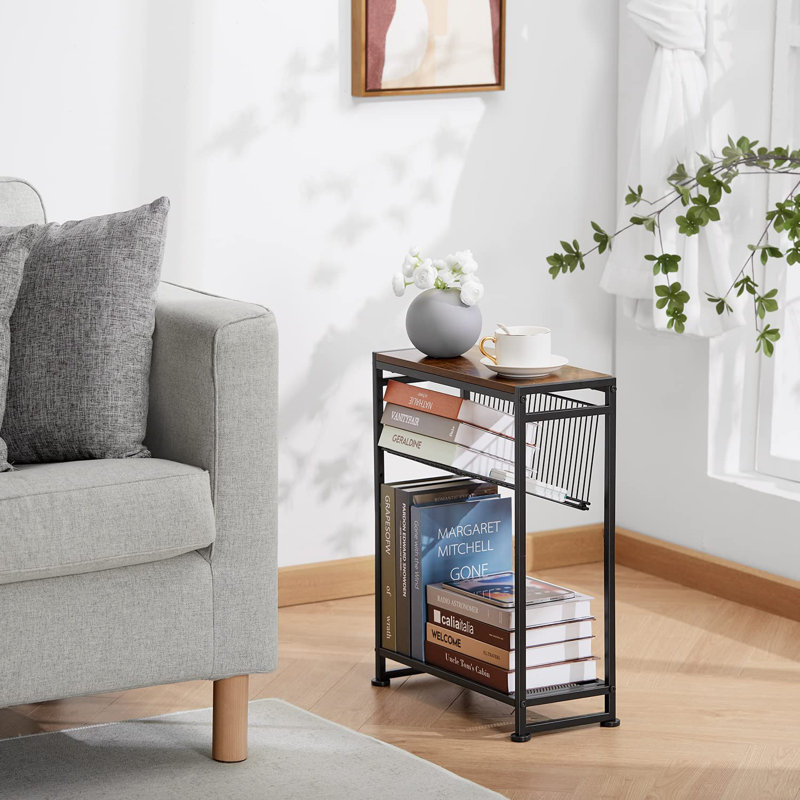 Shrinivas Sled End Table, Rustic Brown
