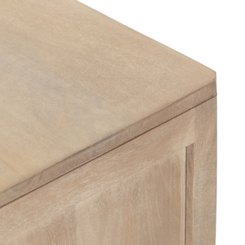 Commode 6 tiroirs Nellie, Beige