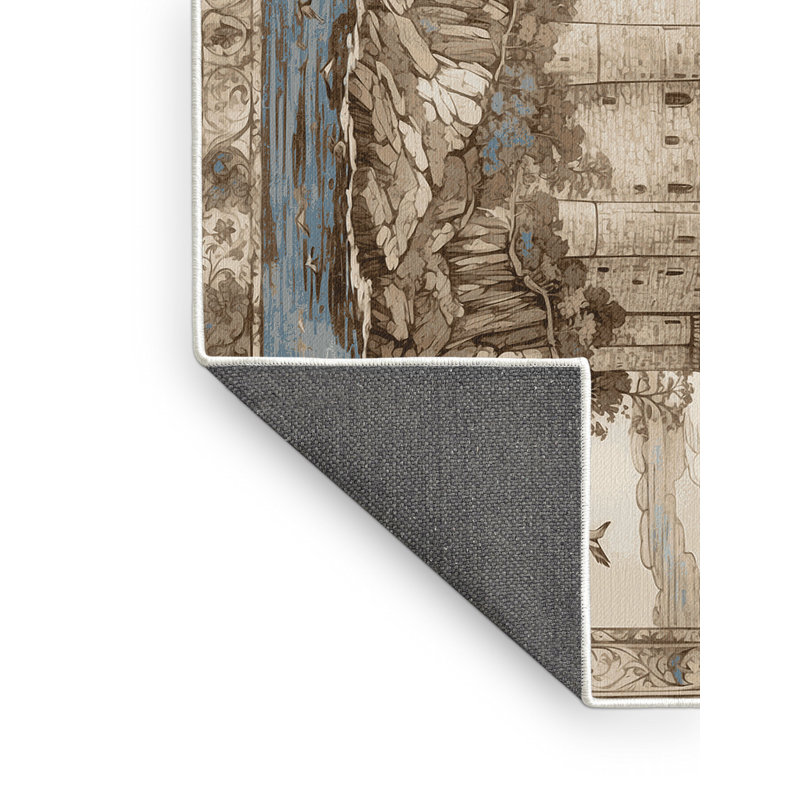 Imperial Watch Rug, Square 3'