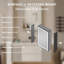 Armoire murale à DEL encastrée ou en surface 30 po H avec miroir et tablettes réglables, cadre noir-1673002029-1673002031
