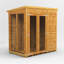 Powersheds 6 x 4ft Timber Tongue & Groove Pent Summerhouse