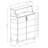 Zacharias 12 Pair Shoe Storage Cabinet-1033128171