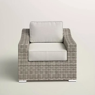 Fully Assembled Patio Chair With Cushions