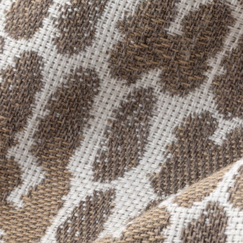 Thumbprint Latte Orb Woven Accent Pillow Cover & Insert