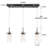 Chealsey 3 - Light LED Kitchen Island Linear Chandelier-354792045