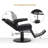 Classic Heavy-duty Reclining Barber Chair, Hydraulic Salon Chair, Faux Leather-666673260