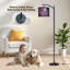 Lampe sur pied Arc Dreamy Night Sky Moon Vibrant Blossoms
