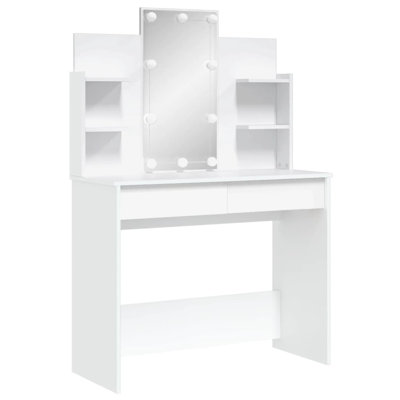 Micsunel Dressing Table with Mirror