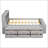 Full Bed With Bookcase Headboard-690941171