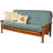 Frame with Mattress - Futon Frame with Mattress, Straight Arm, Versatile and Convertible Design Futon Frame for All Spaces-91454665-91454666