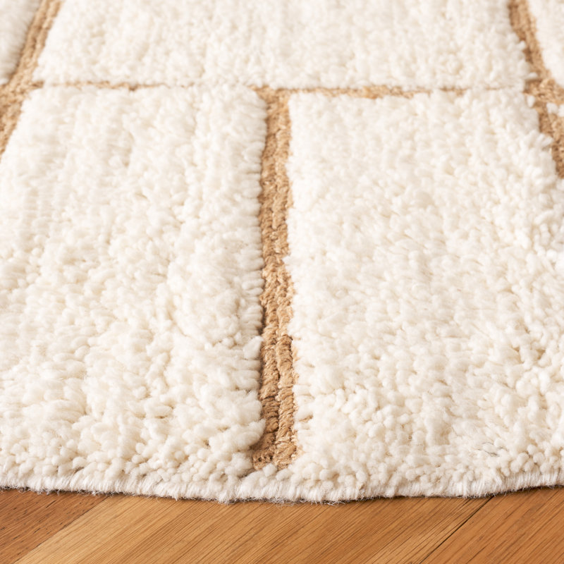 Volla Wool Area Rug, Round 6'