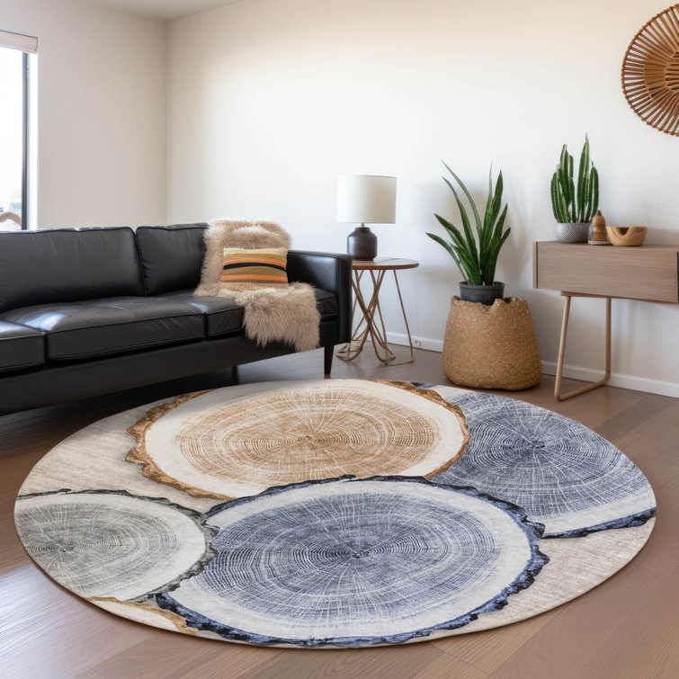 Premium Machine Washable Cerrito AMF575 Beige Rug