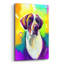 Art mural en verre épique «Pop Art German Shorthaired Pointer 2» par Furbaby Affiliates-821103928