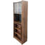 Bureau pliant avec rangement, bureau d'ordinateur pliable peu encombrant pour les petits espaces, table d'écriture pour bureau à domicile, chambre à coucher, dortoir, appartement